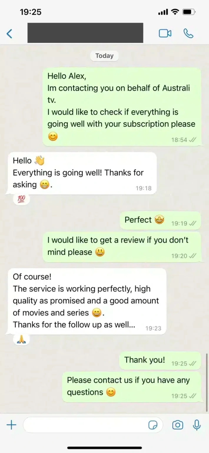ReflexSat IPTV review by Mike T.
